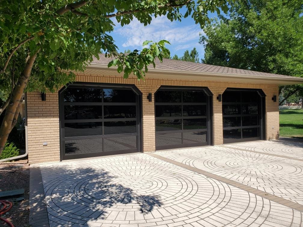 Black-Residential-Garage-Door-Gillette