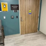 Hospital commercial door project by Architectural Specialties.
