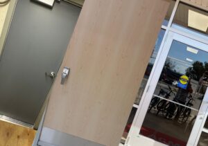 Industrial doors installed by Architectural Specialties