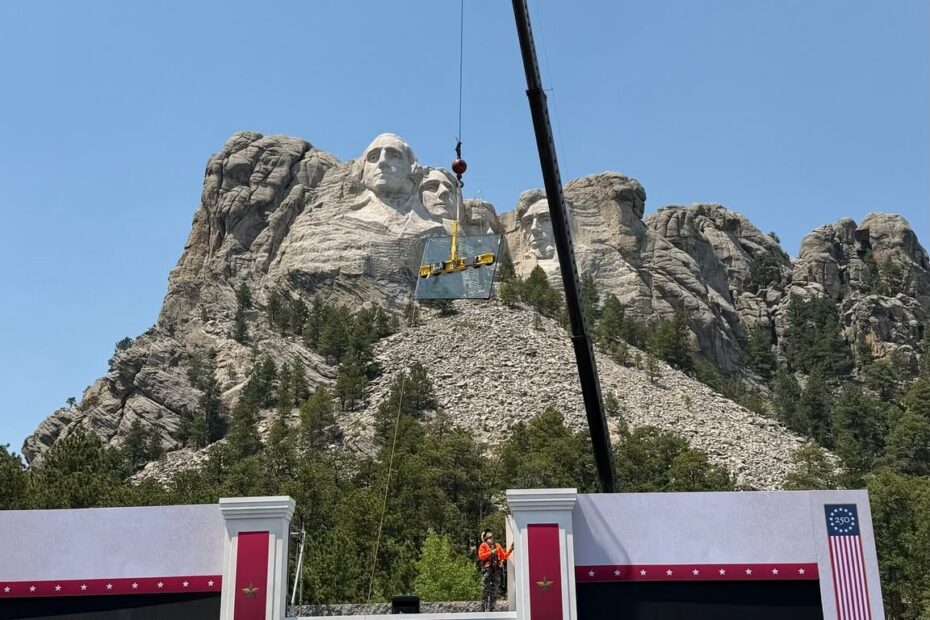 President's Glazier at Mount Rushmore National Memorial installed by Architectural Specialties