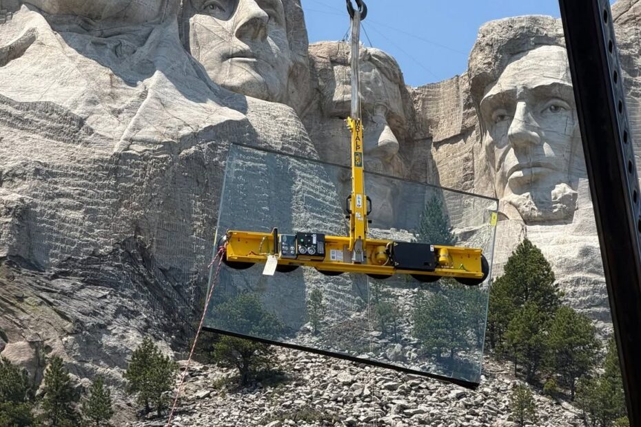 President's Glazier at Mount Rushmore National Memorial installed by Architectural Specialties