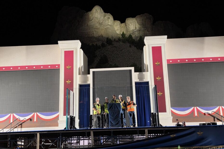 President's Glazier at Mount Rushmore National Memorial installed by Architectural Specialties