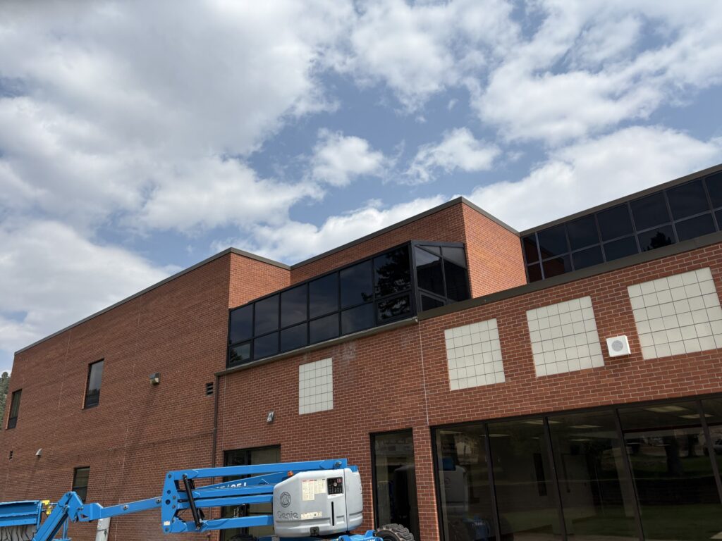 Commercial windows installed by Architectural Specialties