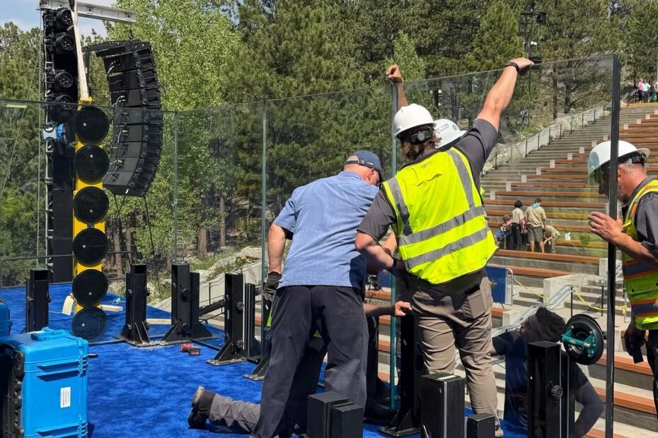 President's Glazier at Mount Rushmore National Memorial installed by Architectural Specialties